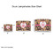 Hearts Drum Lampshades - Sizing Chart