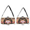 Hearts Duffle Bag Small and Large