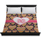 Hearts Duvet Cover - King - On Bed - No Prop