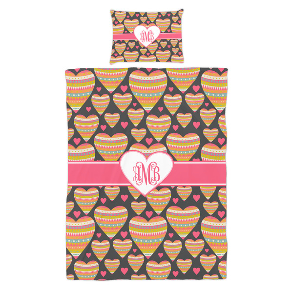 Hearts Duvet Cover Set - Twin - Alt Approval