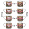 Hearts Espresso Cup - 6oz (Double Shot Set of 4) APPROVAL