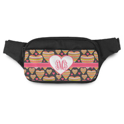 Hearts Fanny Pack - Modern Style (Personalized)