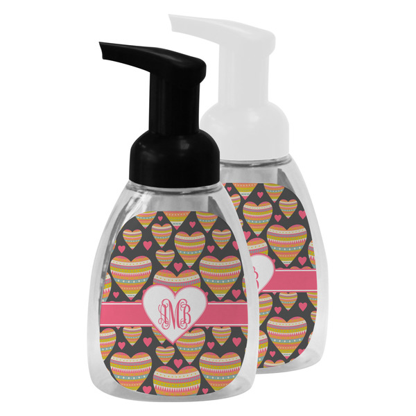 Hearts Foam Soap Bottles - Main