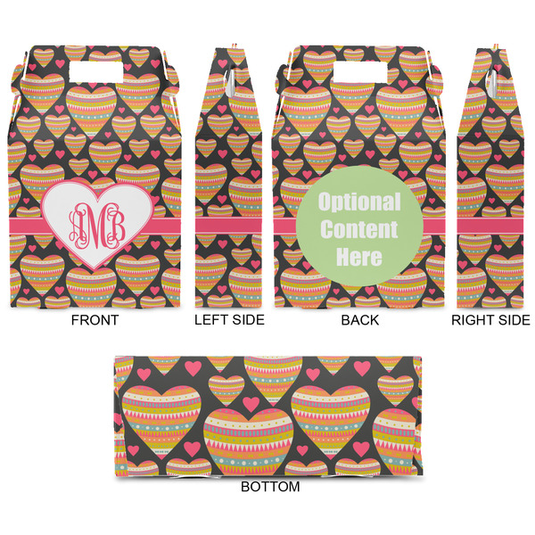 Hearts Gable Favor Box - Approval
