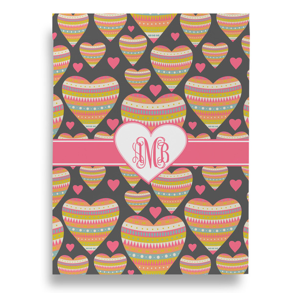 Hearts Garden Flags - Large - Double Sided - BACK