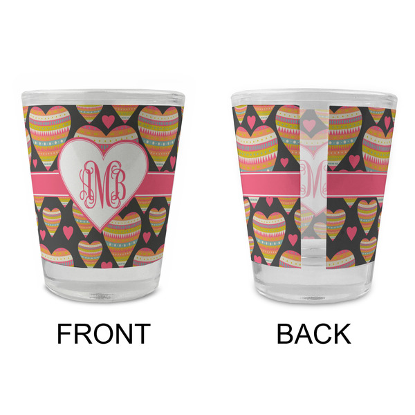 Hearts Glass Shot Glass - Standard - APPROVAL