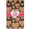 Hearts Golf Towel - Poly-Cotton Blend - Small w/ Monograms