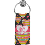 Hearts Hand Towel - Full Print (Personalized)
