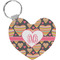 Hearts Heart Keychain (Personalized)