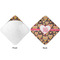 Hearts Hooded Baby Towel- Approval