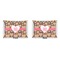 Hearts  Indoor Rectangular Burlap Pillow (Front and Back)