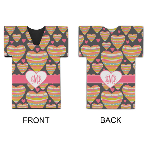 Hearts Jersey Bottle Cooler - APPROVAL