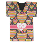 Hearts Jersey Bottle Cooler (Personalized)