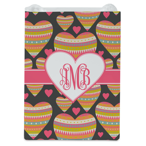 Hearts Jewelry Gift Bag - Gloss - Front