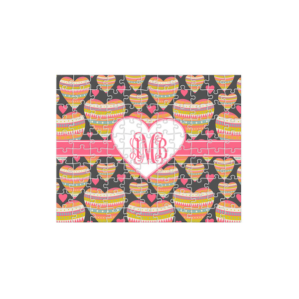 Custom Hearts 110 pc Jigsaw Puzzle (Personalized)