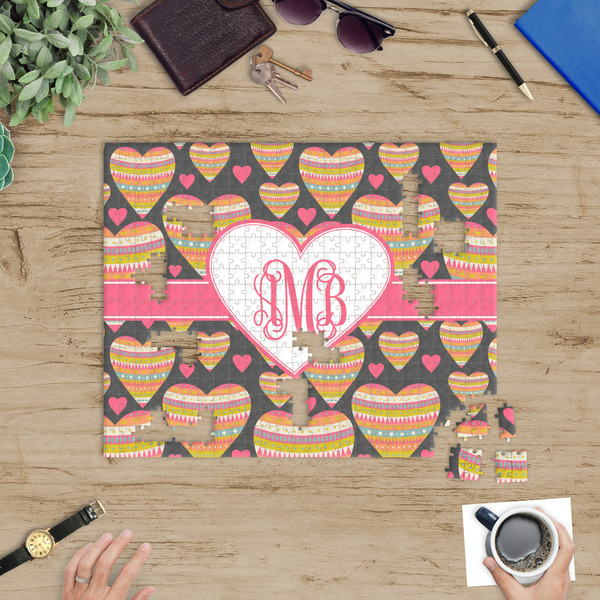 Hearts Jigsaw Puzzle 500 Piece - In Context