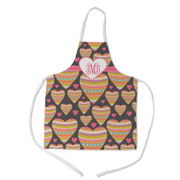 Custom Hearts Kid's Apron - Medium (Personalized)