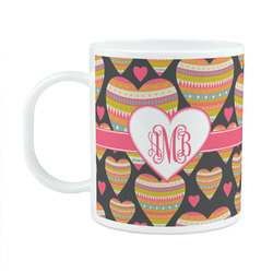 Hearts Plastic Kids Mug (Personalized)