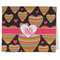 Hearts Kitchen Towel - Poly Cotton - Folded Half
