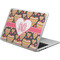 Hearts Laptop Skin - Custom Sized w/ Monogram