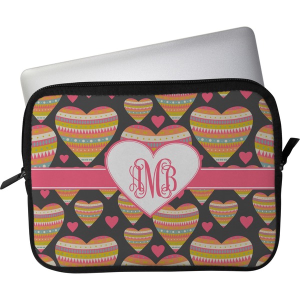 Custom Hearts Laptop Sleeve / Case (Personalized)