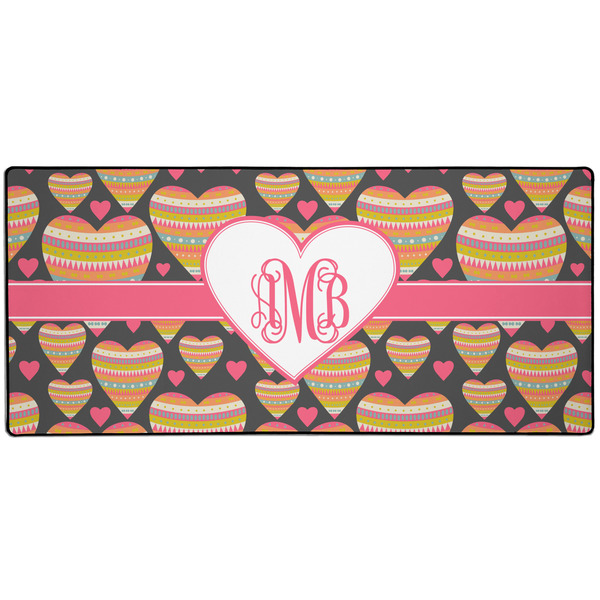 Hearts Large Gaming Mats - APPROVAL