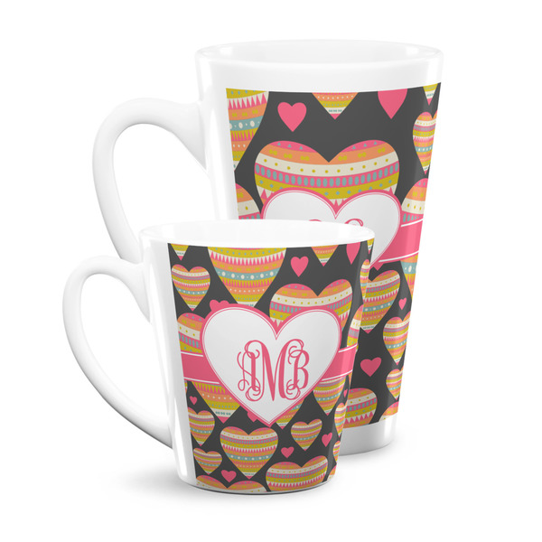 Hearts Latte Mugs Main