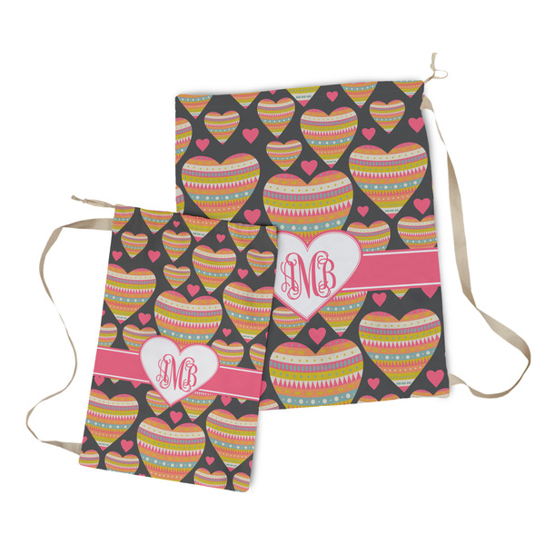 Hearts Laundry Bag - Both Bags