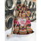 Hearts Laundry Bag in Laundromat