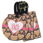 Hearts Plastic Luggage Tag (Personalized)