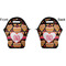 Hearts Lunch Bag - Front and Back