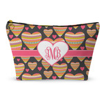 Hearts Makeup Bag - Large - 12.5"x7" (Personalized)