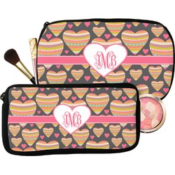 Hearts Makeup / Cosmetic Bag (Personalized)