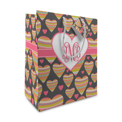 Hearts Medium Gift Bag (Personalized)