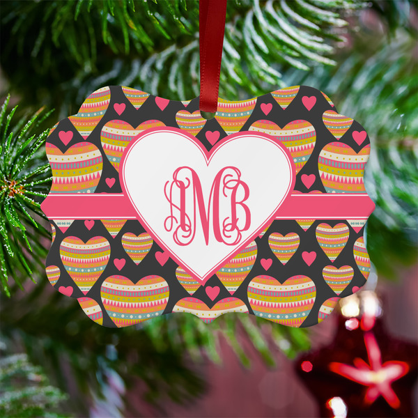 Hearts Metal Benilux Ornament - Lifestyle