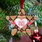 Hearts Metal Star Ornament - Lifestyle