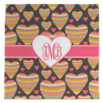 Hearts Microfiber Dish Towel (Personalized)