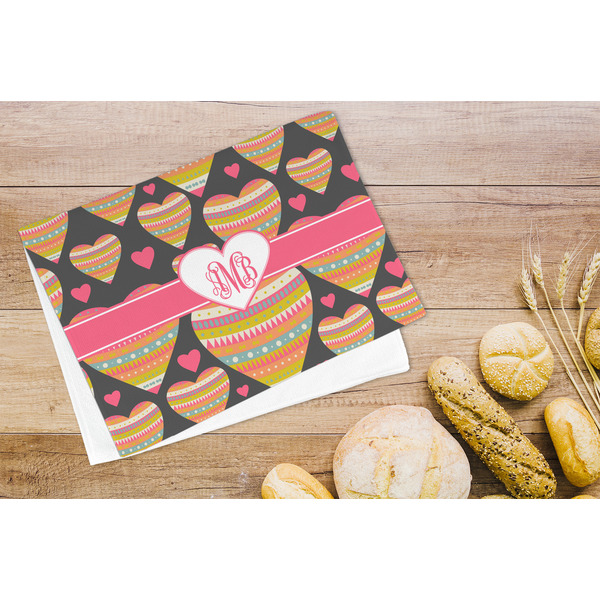 Hearts Microfiber Kitchen Towel - LIFESTYLE