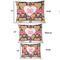 Hearts Outdoor Dog Beds - SIZE CHART