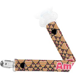 Hearts Pacifier Clip (Personalized)
