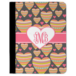 Hearts Padfolio Clipboard - Large (Personalized)