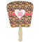 Hearts Paper Fan (Personalized)