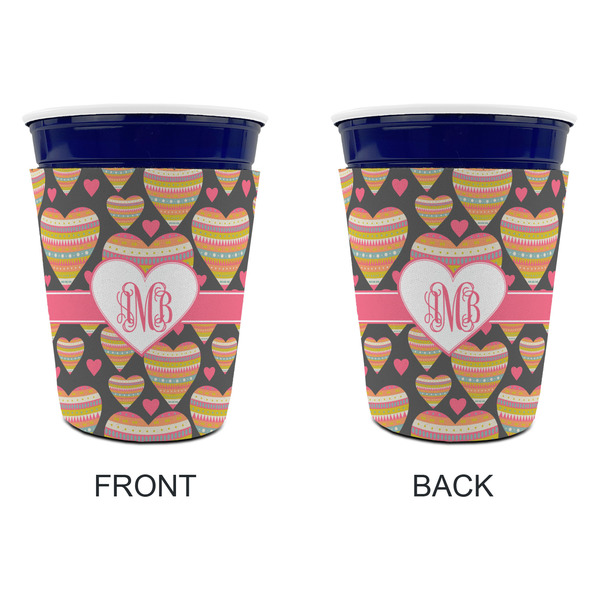 Hearts Party Cup Sleeves - without bottom - Approval