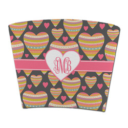 Hearts Party Cup Sleeve - without bottom (Personalized)
