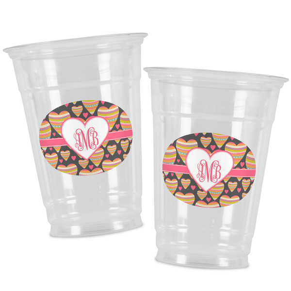 Hearts Party Cups - 16oz - Alt View