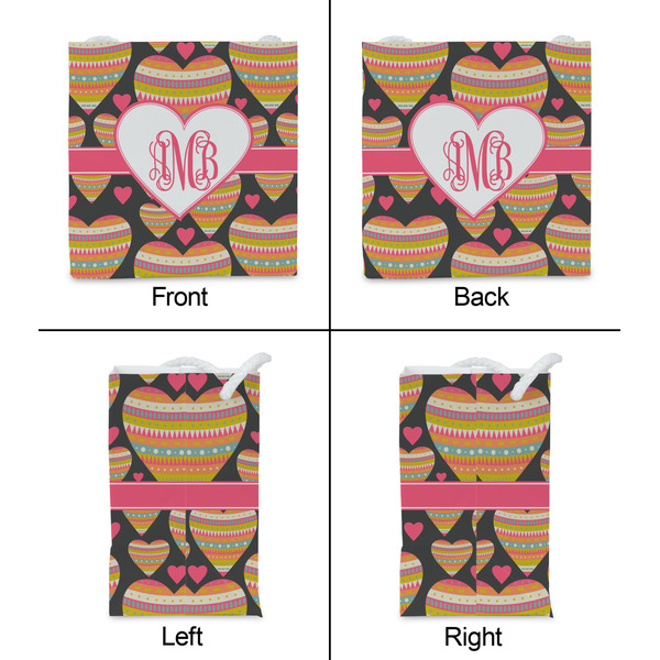 Hearts Party Favor Gift Bag - Gloss - Approval