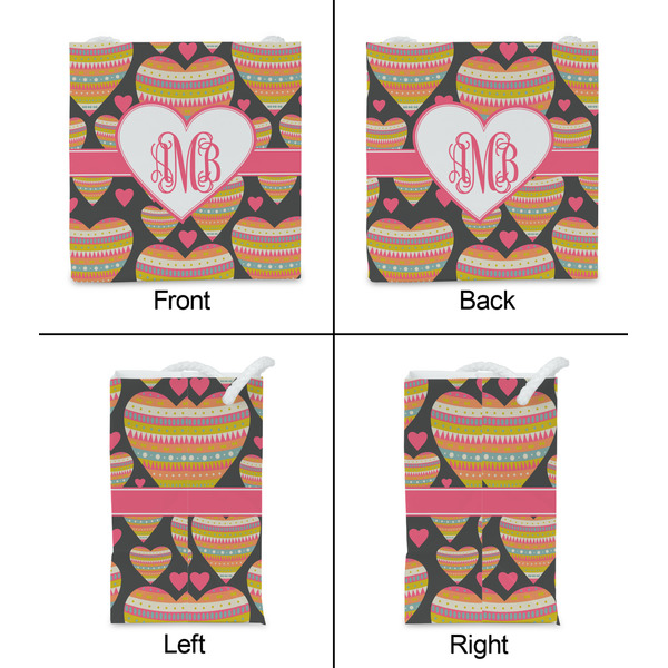 Hearts Party Favor Gift Bag - Matte - Approval