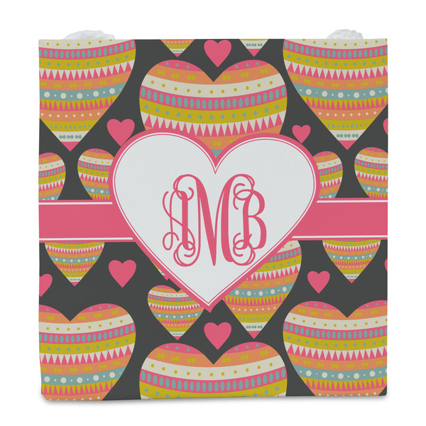 Hearts Party Favor Gift Bag - Matte - Front