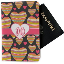 Hearts Passport Holder - Fabric (Personalized)