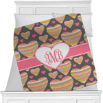 Hearts Minky Blanket (Personalized)
